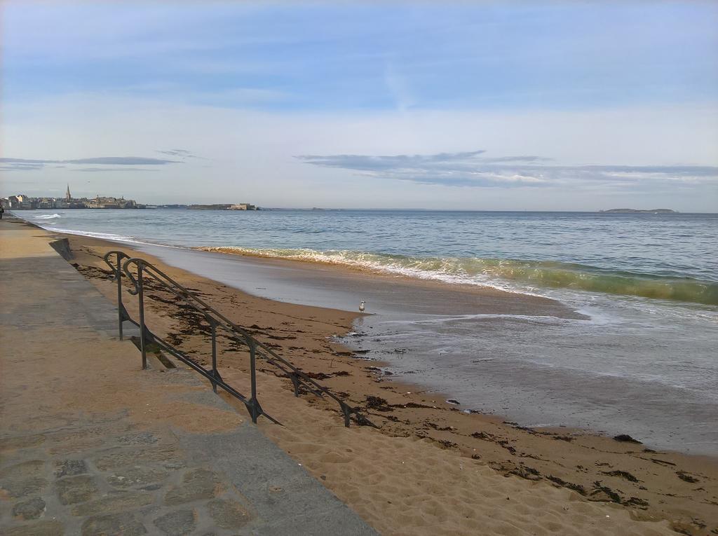 Studio Le Sillon Malouin Vue Mer Saint-Malo Exterior foto